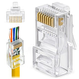 RJ45 PASS THROUGH CONNECTOR